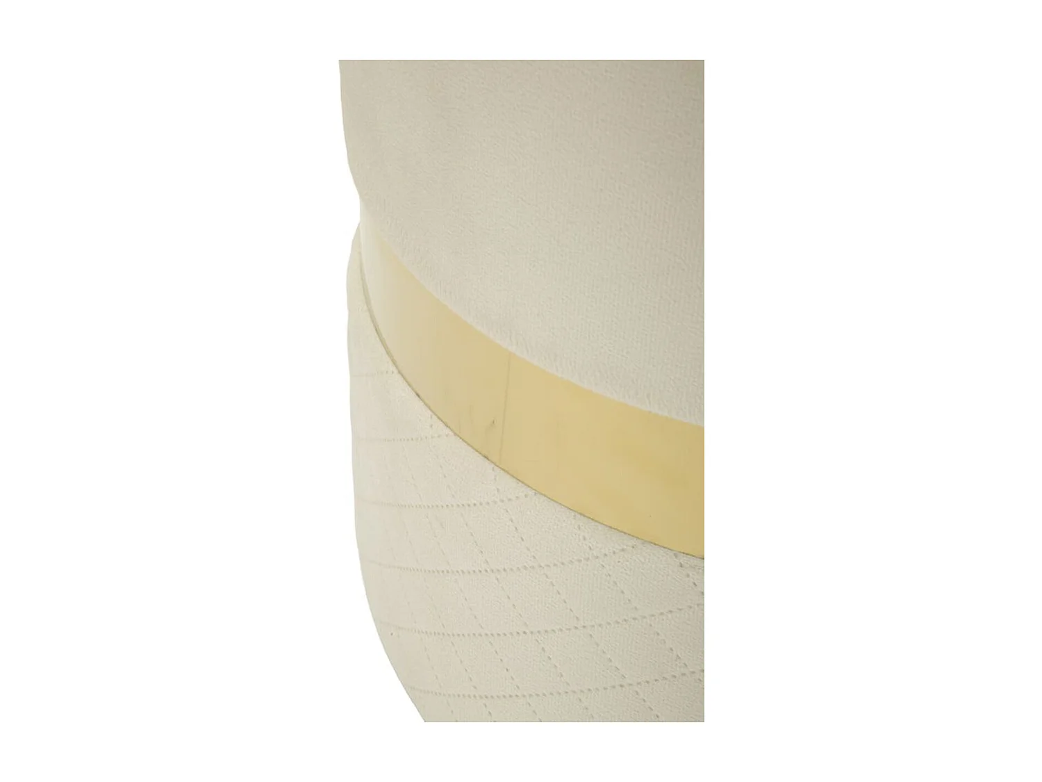 Zestaw 2 Pufami MF868, Beżowy, 37x37x42 cm, Seven Design