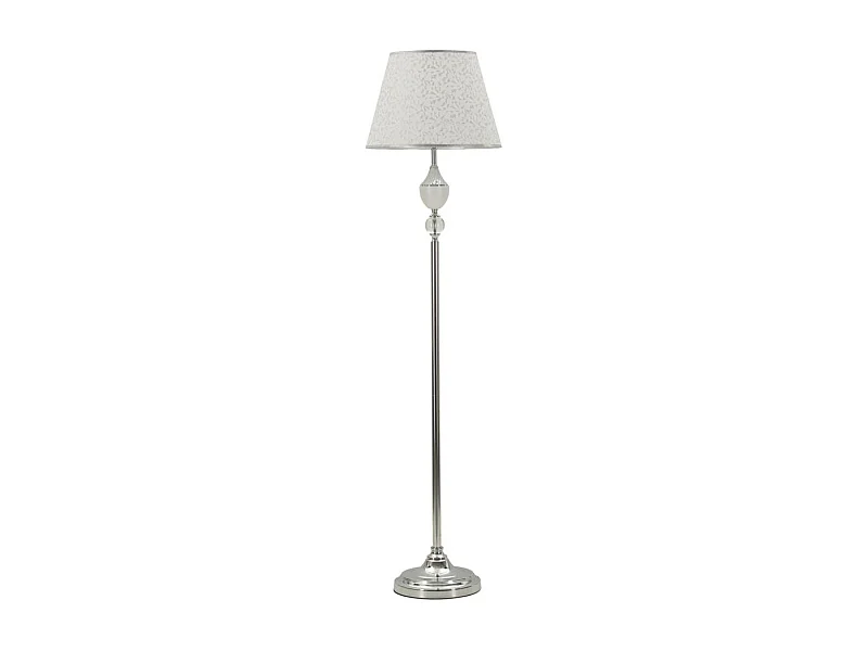 Lampa Podłogowa MF906, Srebrny, 40x40x158 cm, Seven Design