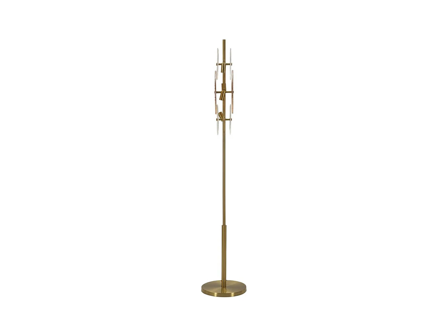 Staande Lamp MF918, Bruin, 30x30x164 cm, Epikasa