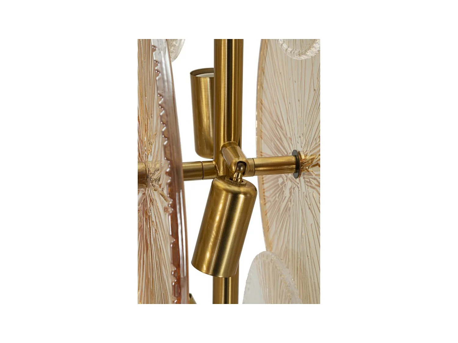 Staande Lamp MF918, Bruin, 30x30x164 cm, Epikasa