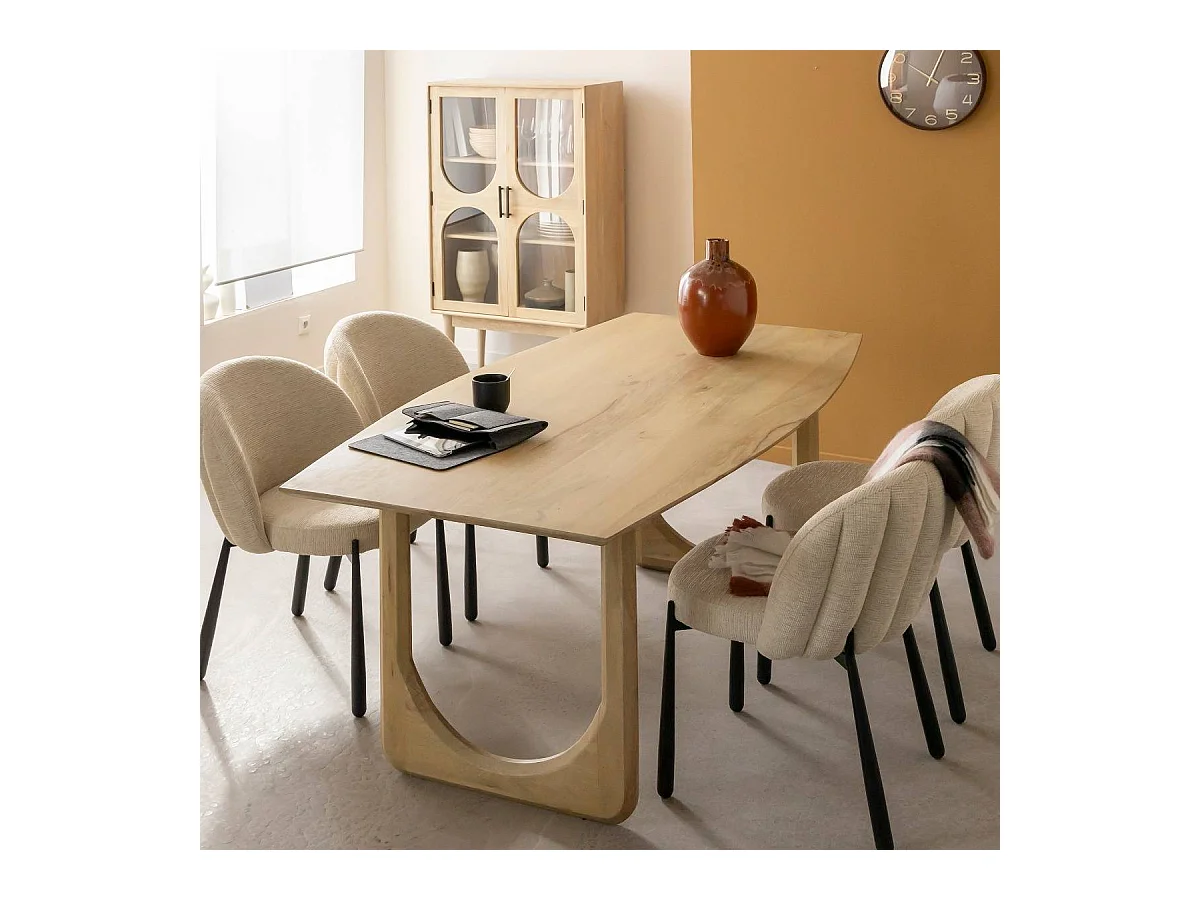 Table à manger en bois de manguier Juliet