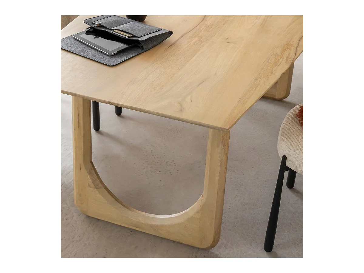 Table à manger en bois de manguier Juliet