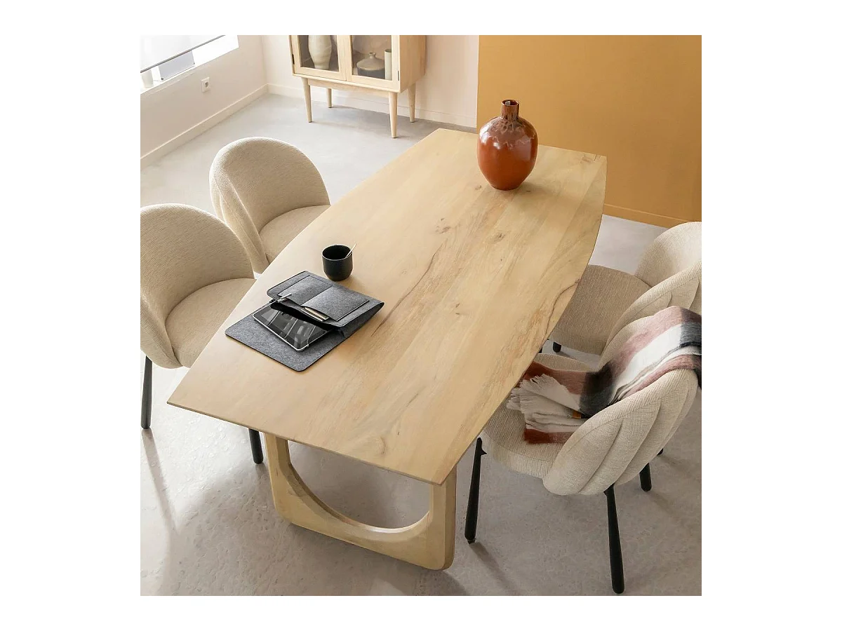 Table à manger en bois de manguier Juliet