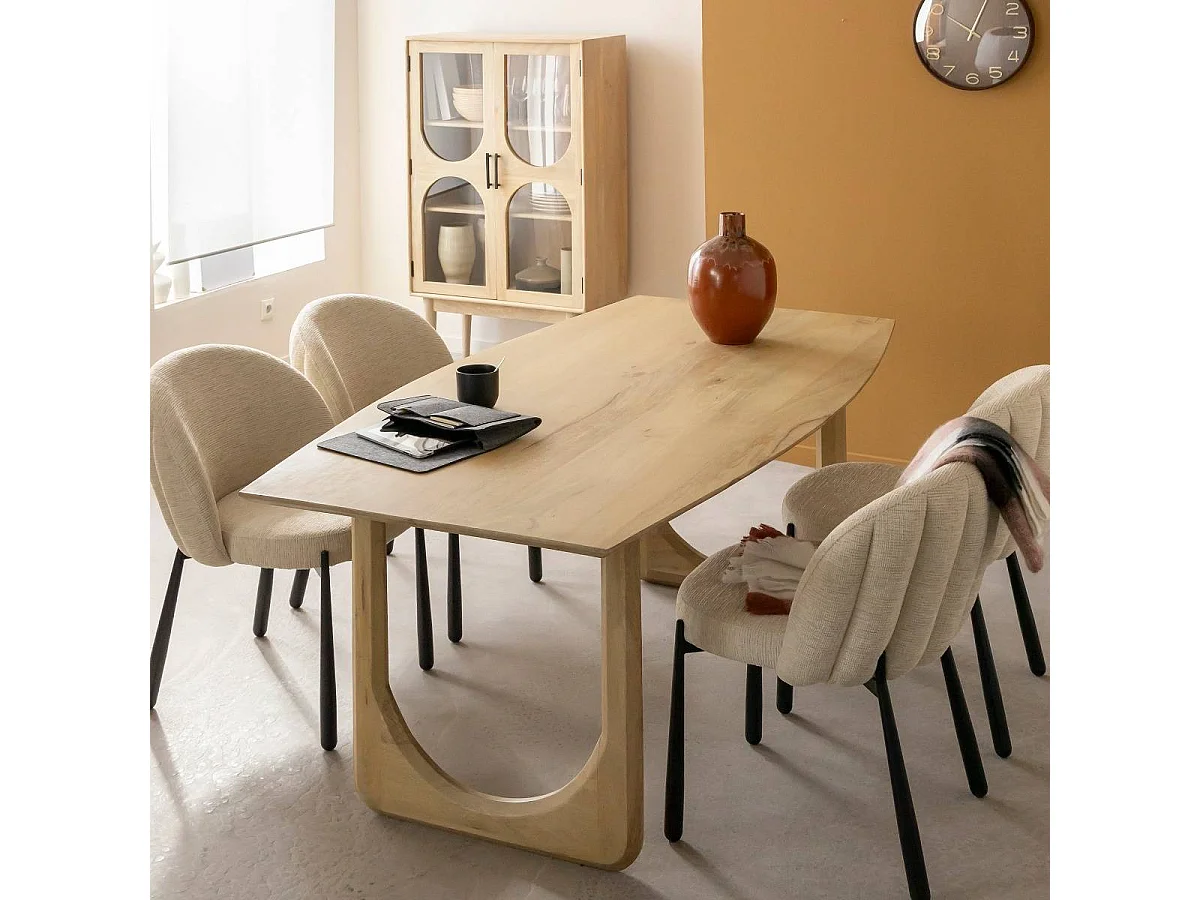 Table à manger en bois de manguier Juliet