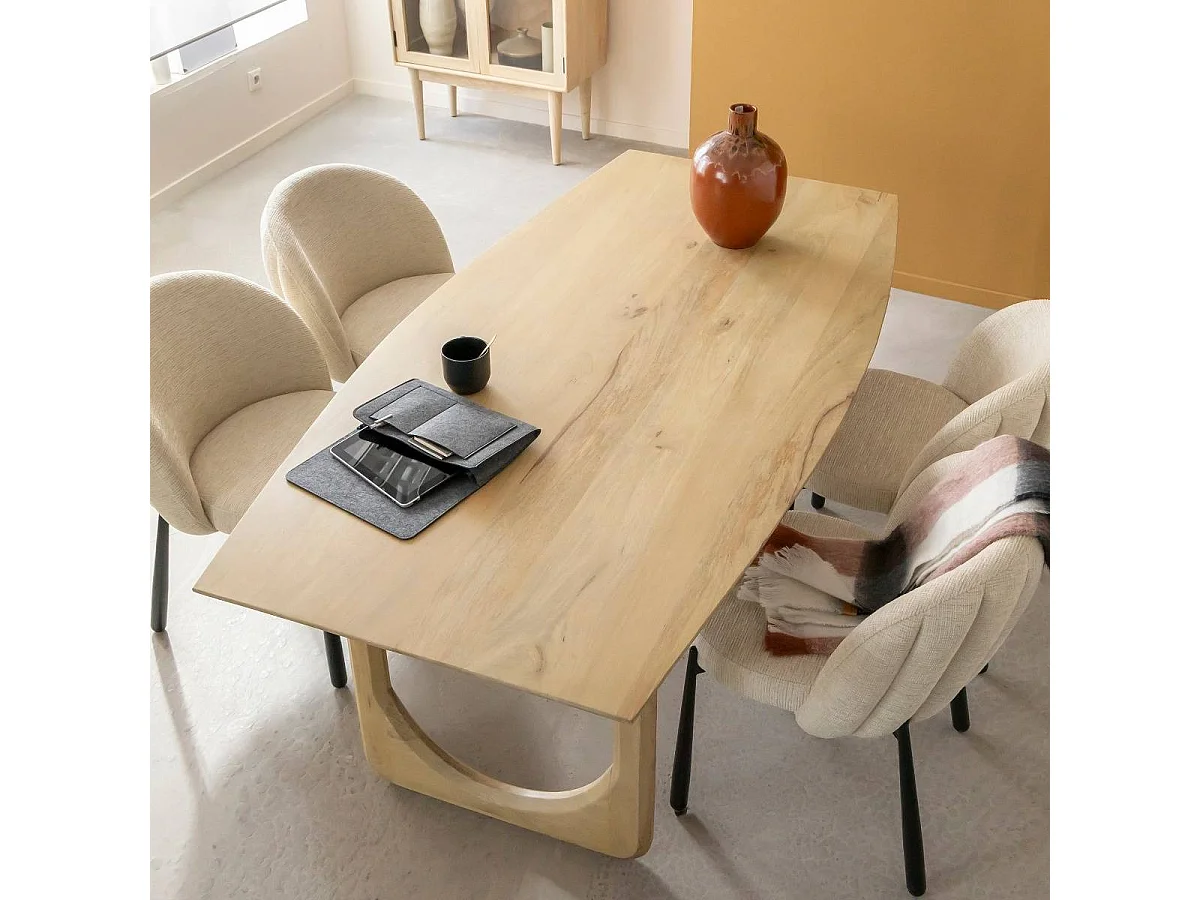 Table à manger en bois de manguier Juliet