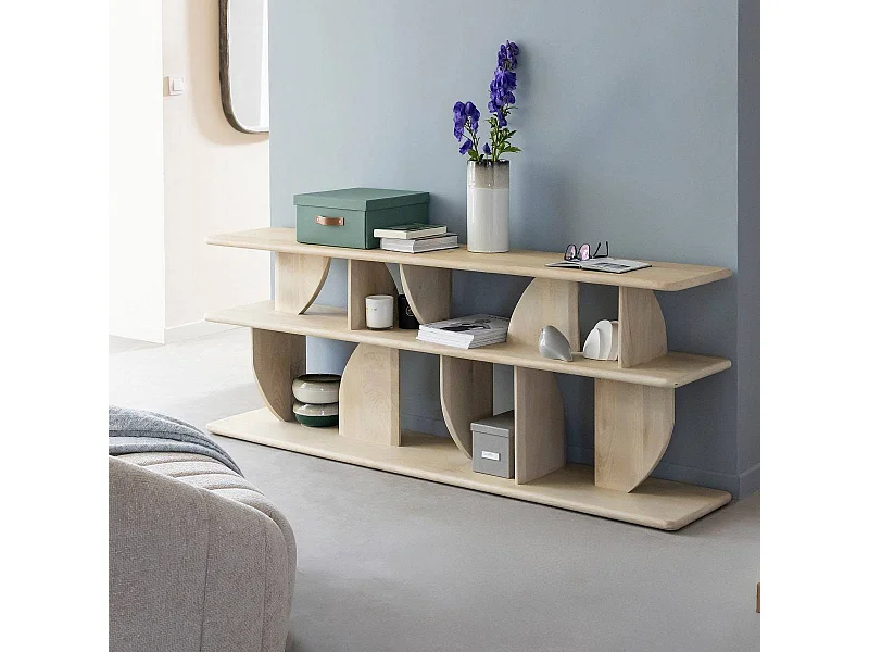 Meuble TV en bois de manguier Curtis