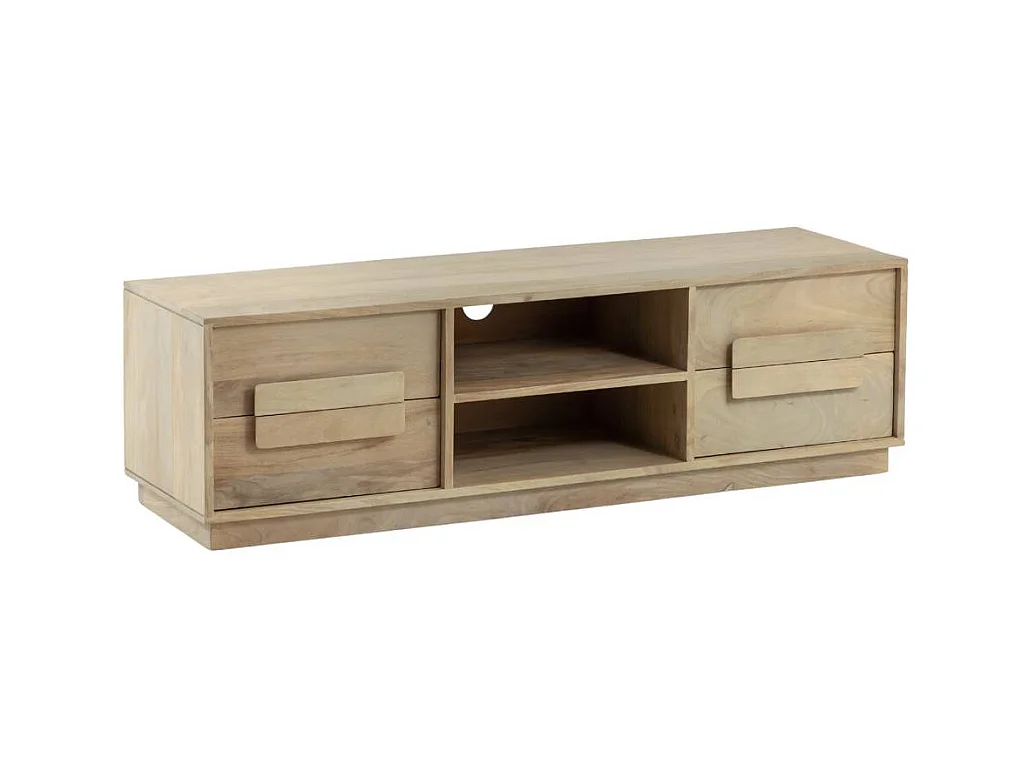 Meuble TV en bois de manguier Lioris