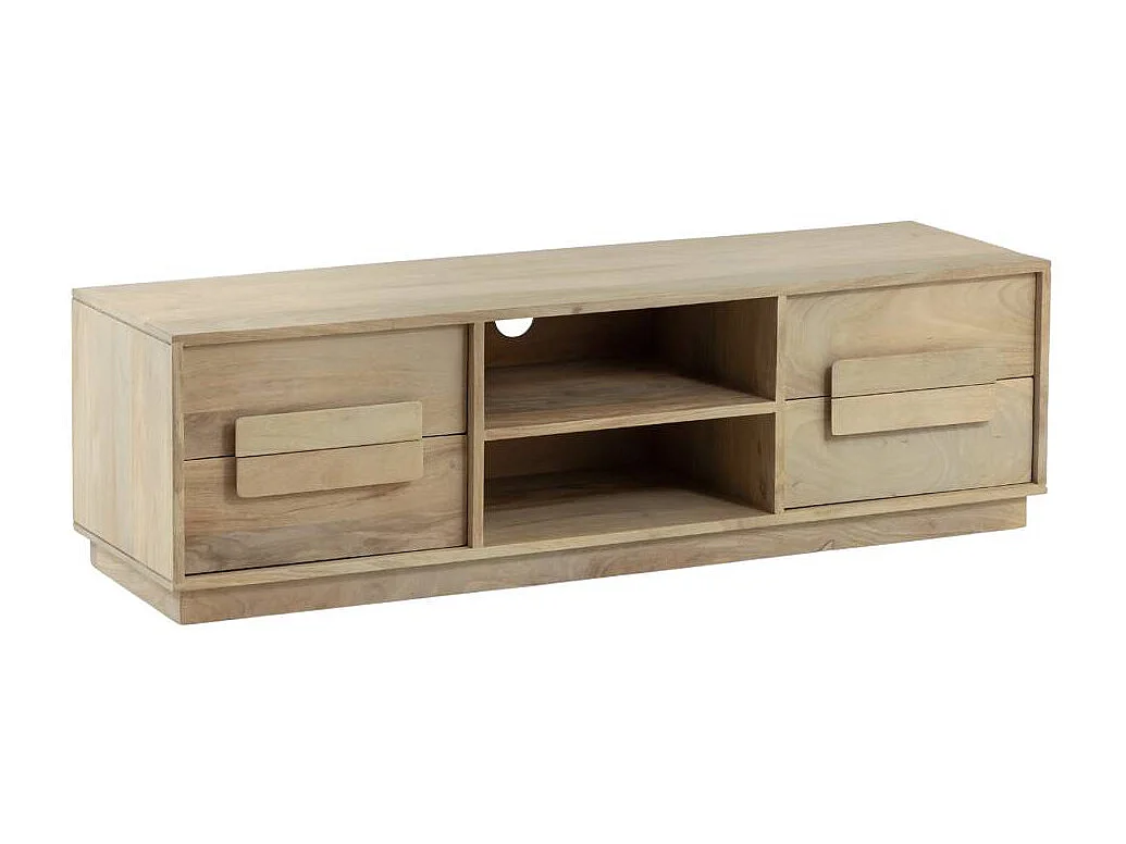Meuble TV en bois de manguier Lioris