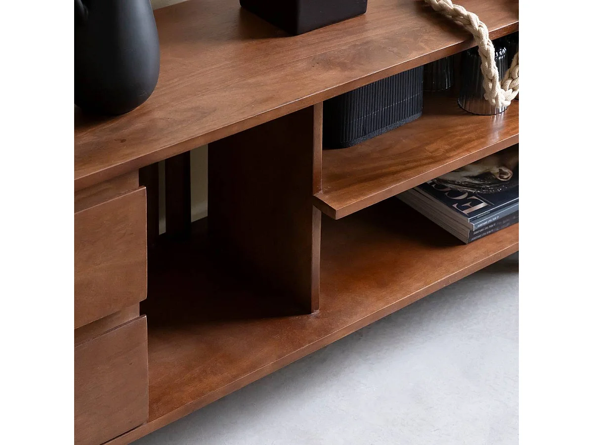 Mueble de TV de madera de mango Nelson