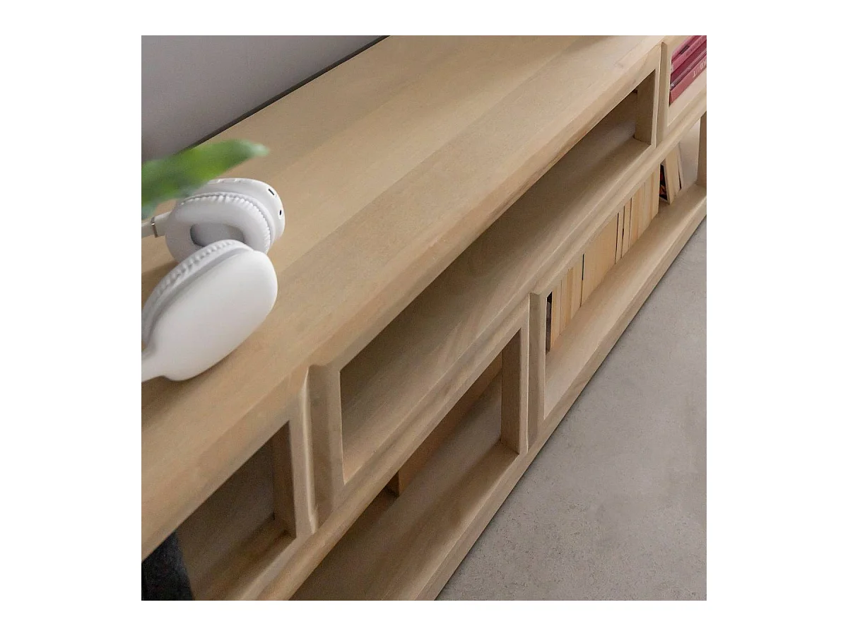 Meuble TV en bois de manguier Adela