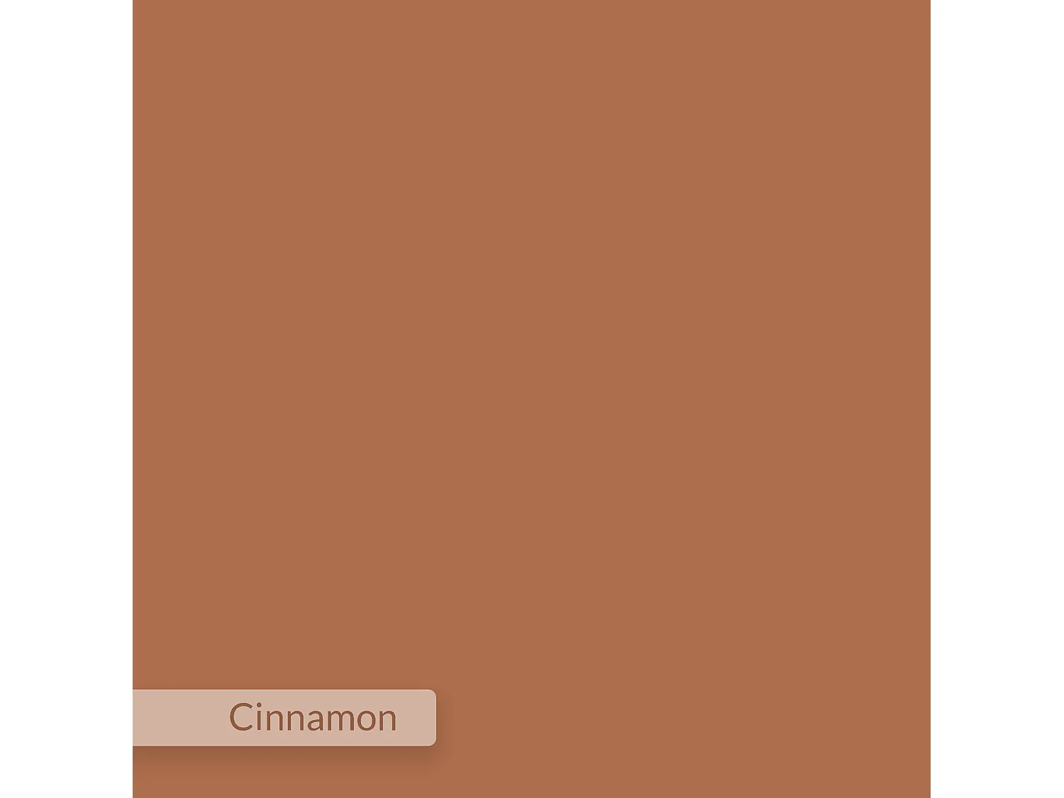 Decortie Pal Table de chevet moderne avec tiroir Cannelle Largeur 45cm Meubles de chambre à coucher