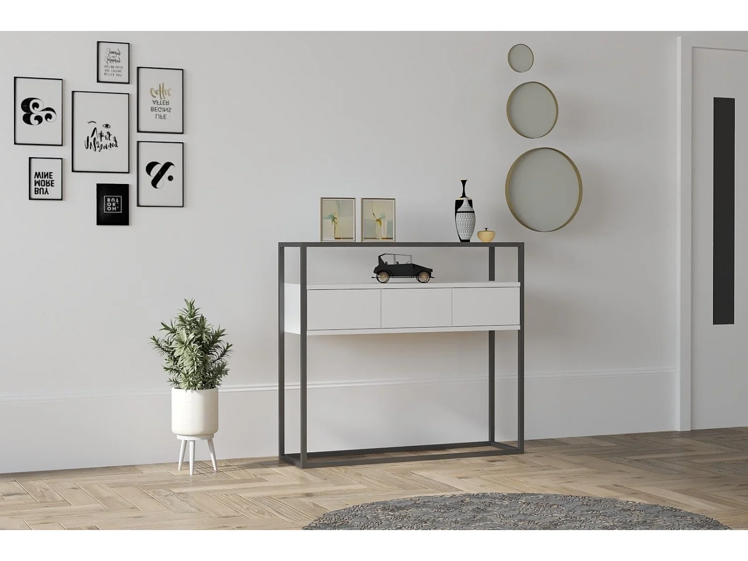 Consola Guarda blanco