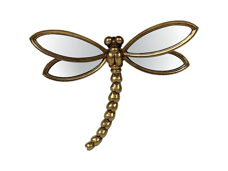 Déco murale libellule 16.5x4x20cm