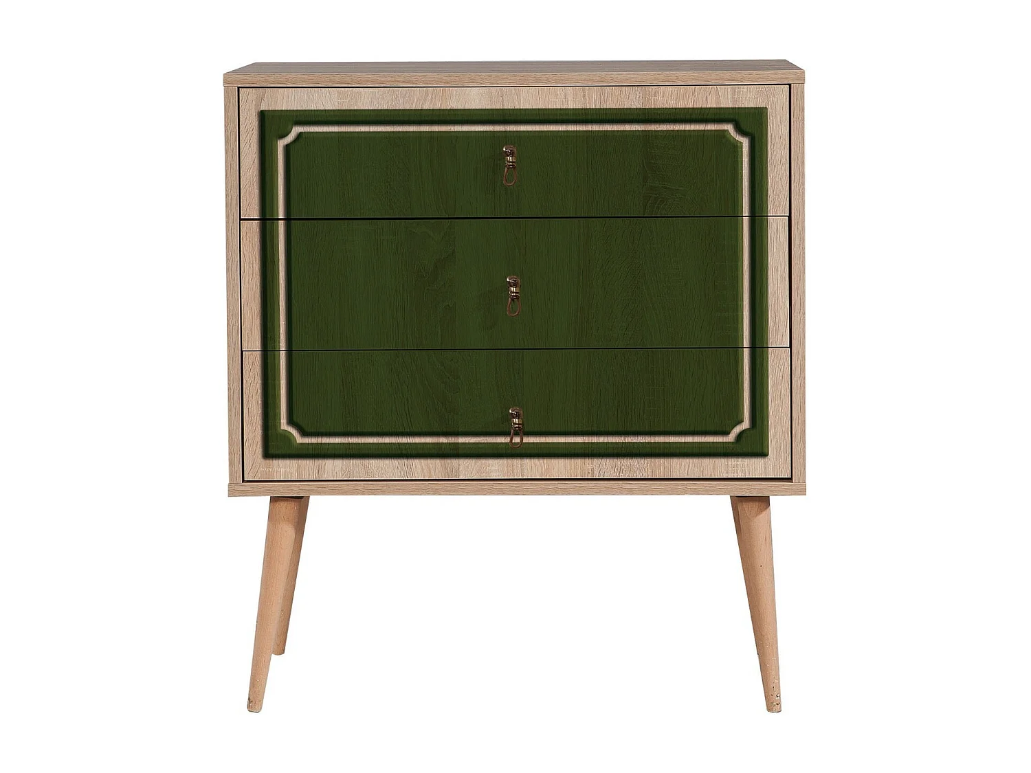 Cómoda Trio-623 sonoma color roble 80x40x90 cm