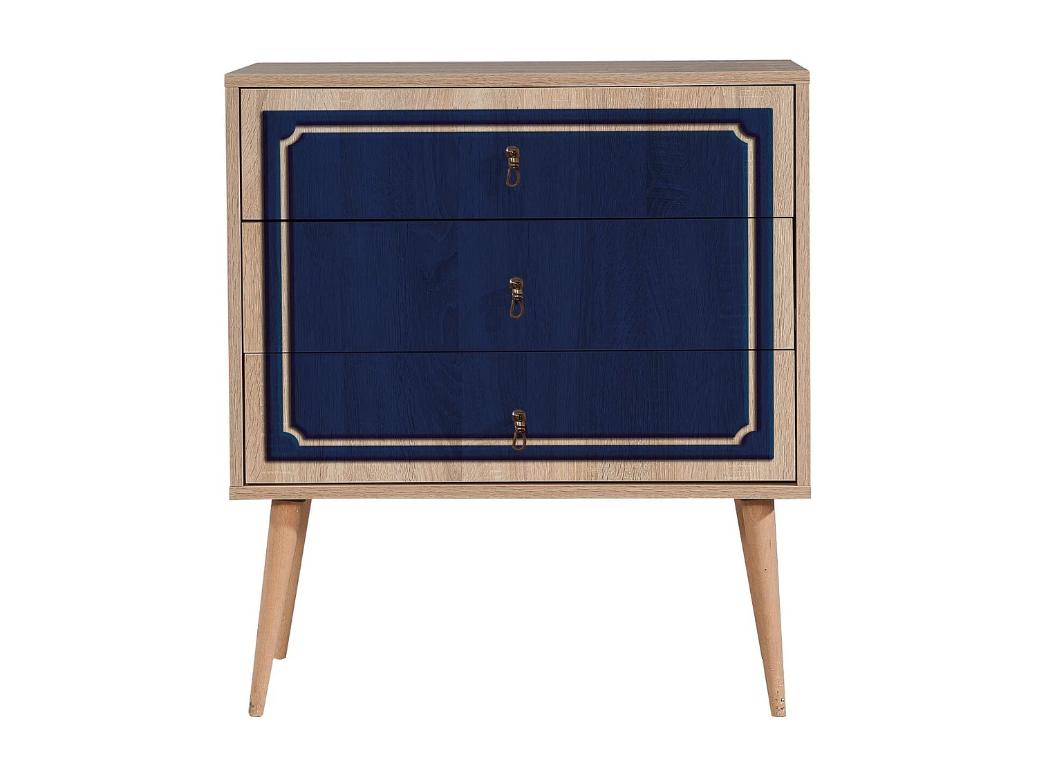 Cómoda Trio-620 sonoma color roble 80x40x90 cm