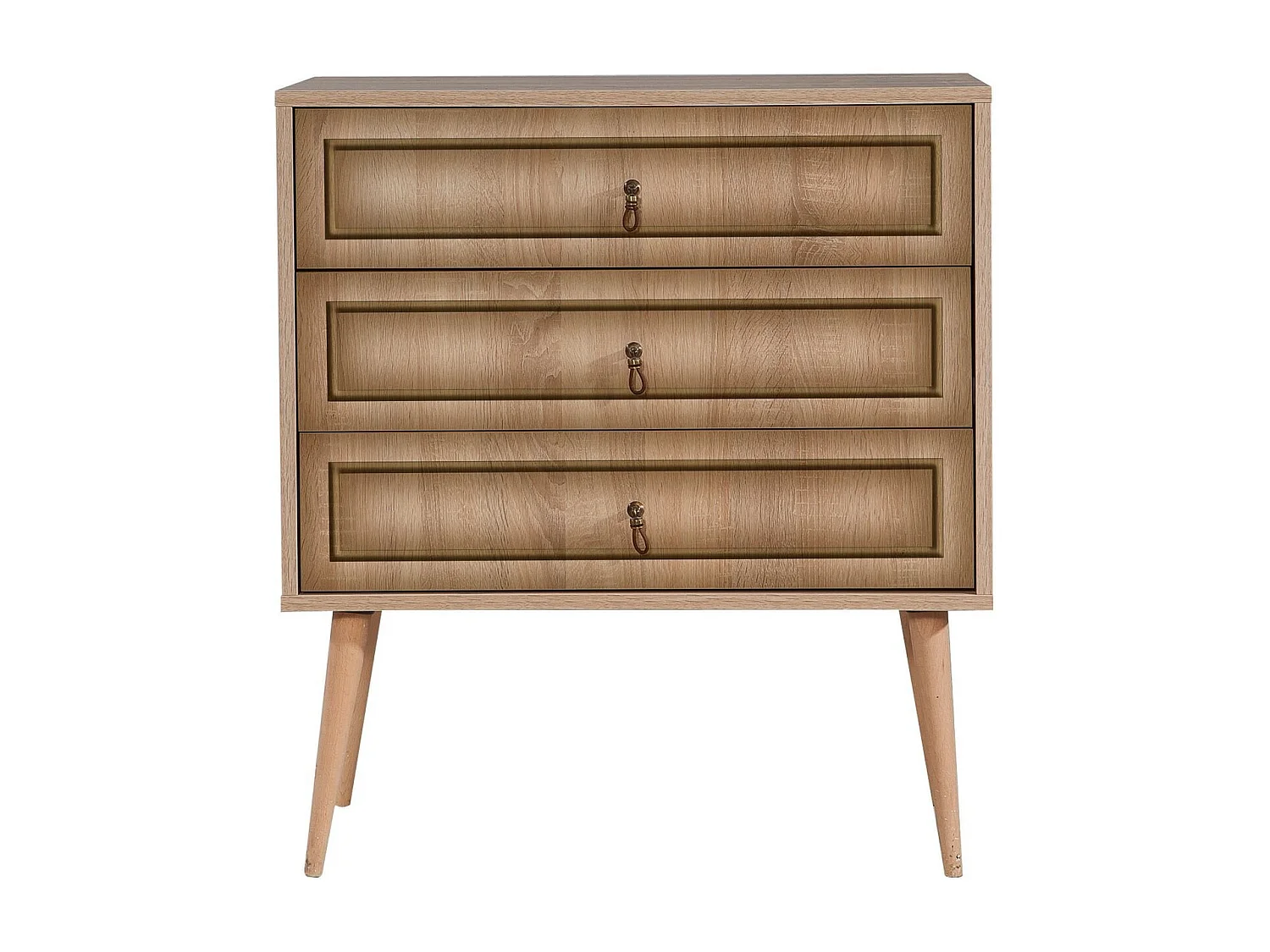 Cómoda Trio-420 sonoma color roble 80x40x90 cm