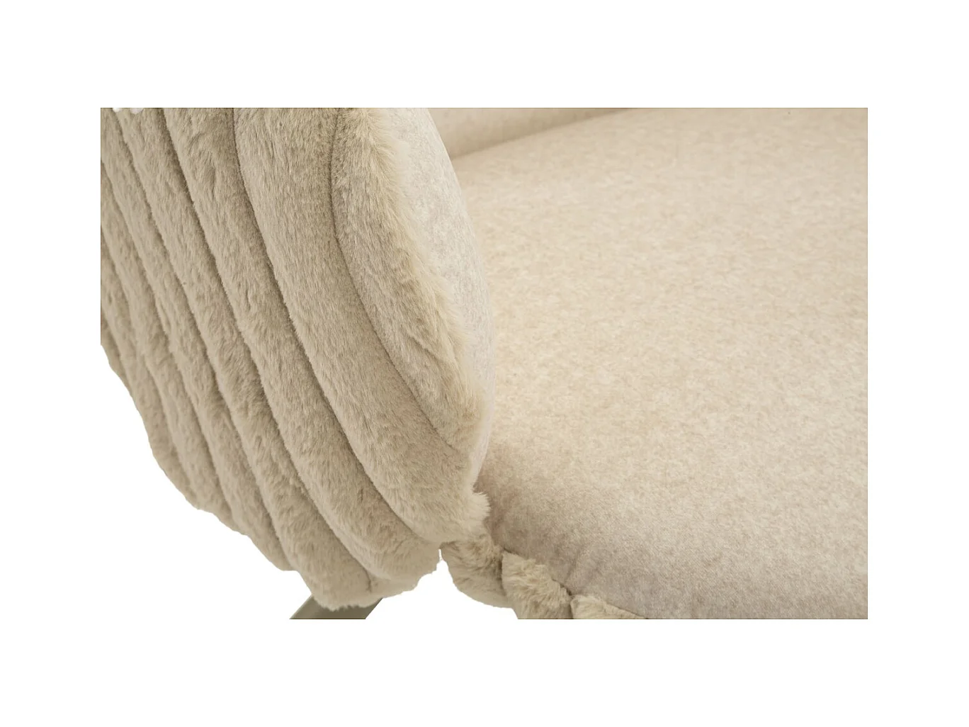 Zestaw 2 krzeseł MF887, Beżowy, 64x68x83 cm, Epikasa