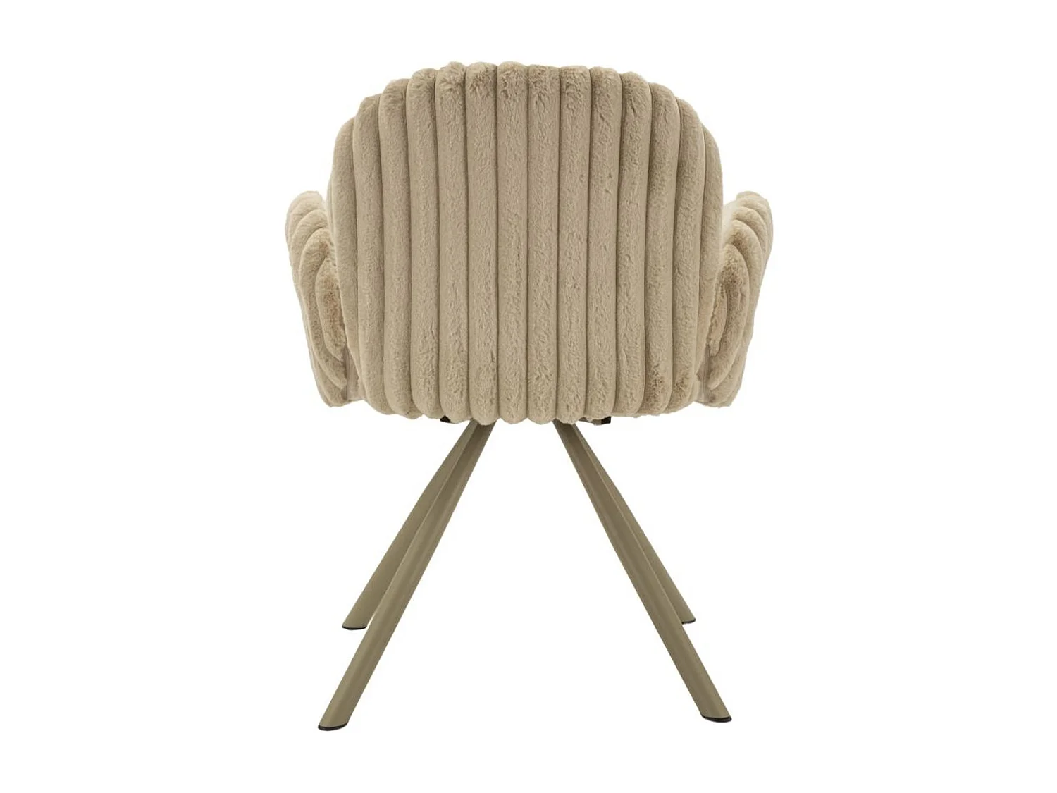Lot de 2 Chaises MF887, Beige, 64x68x83 cm, Seven Design