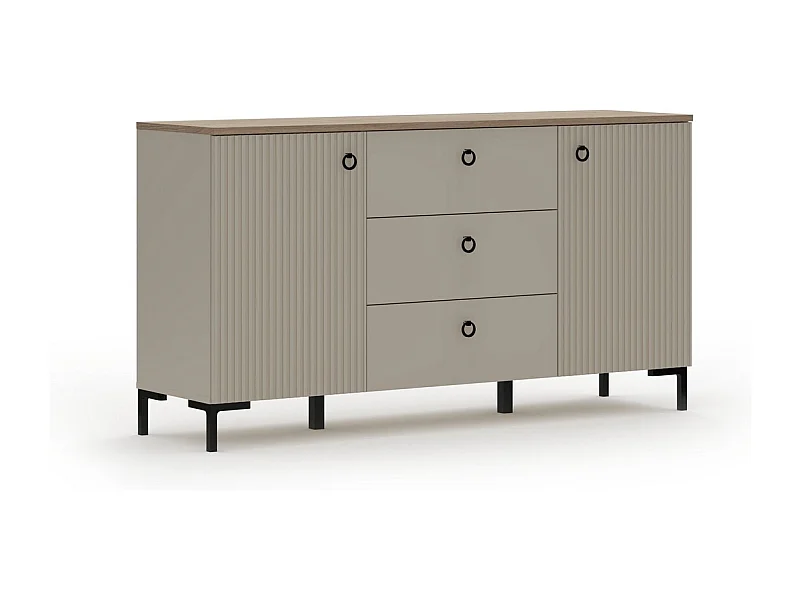 Dressoir Lucrezia, Beige, 150x41x81 cm, Epikasa