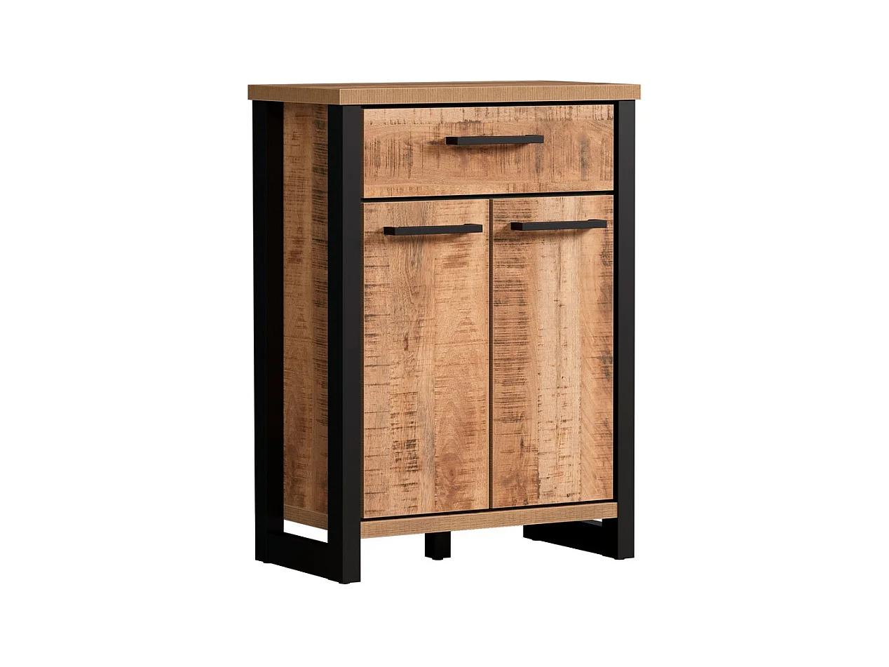 Credenza Enna, Marrone, 73x39x100 cm, Epikasa
