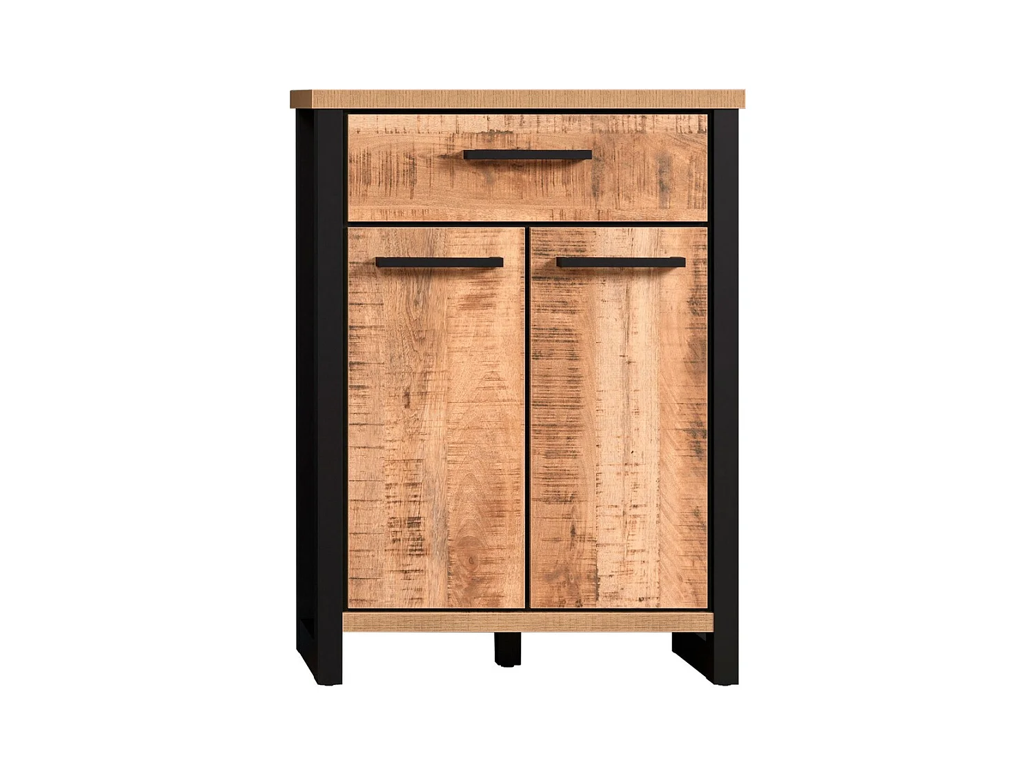 Credenza Enna, Marrone, 73x39x100 cm, Epikasa