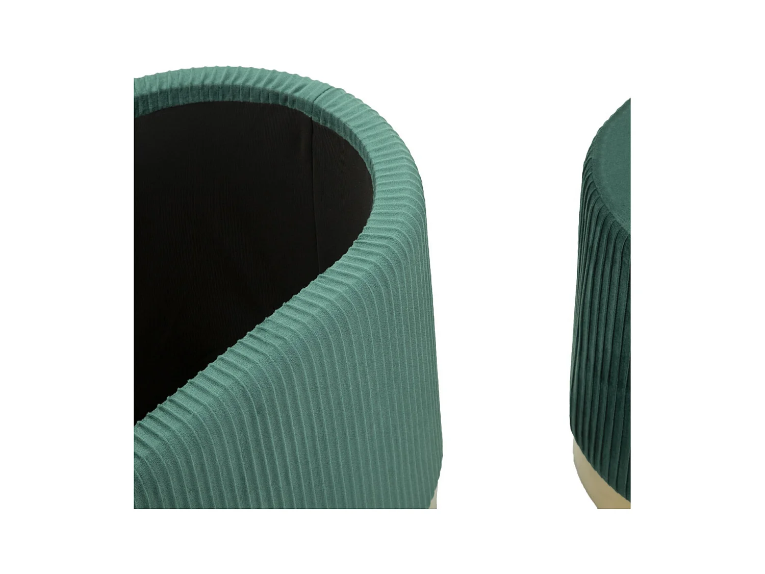 Bank met Opbergruimte MF876, Groen, 80x37x42 cm, Epikasa