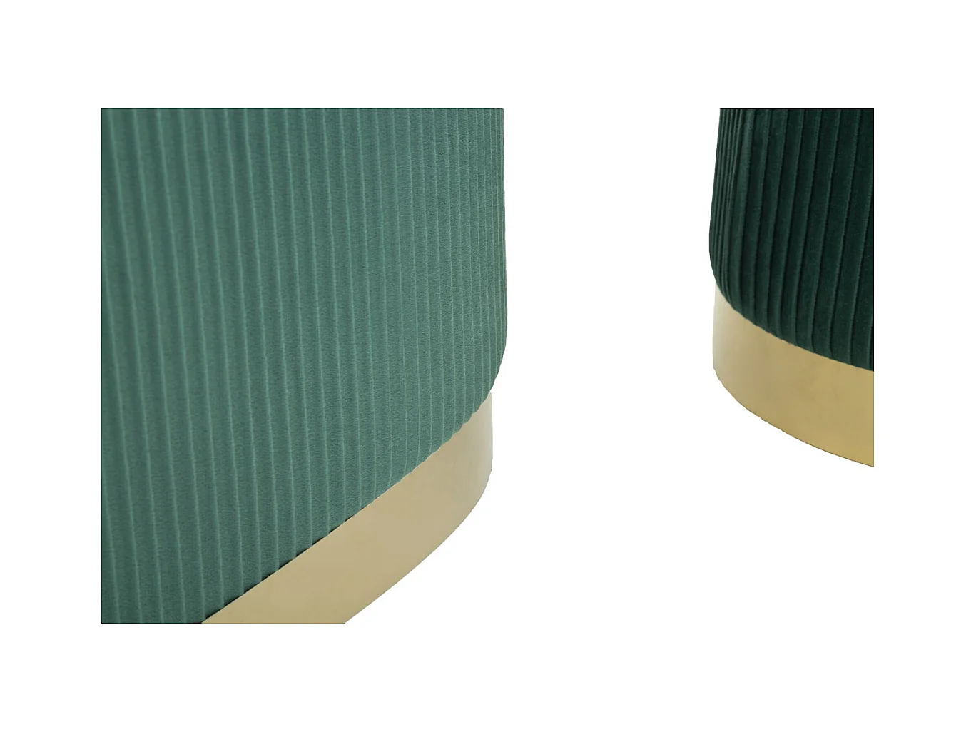 Bank met Opbergruimte MF876, Groen, 80x37x42 cm, Epikasa