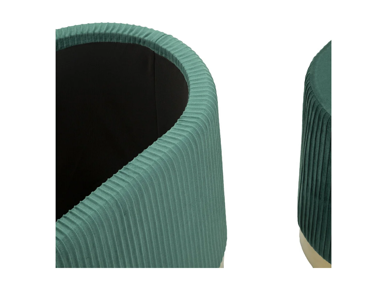 Ławka z Miejscem do Przechowywania MF876, Zielony, 80x37x42 cm, Seven Design