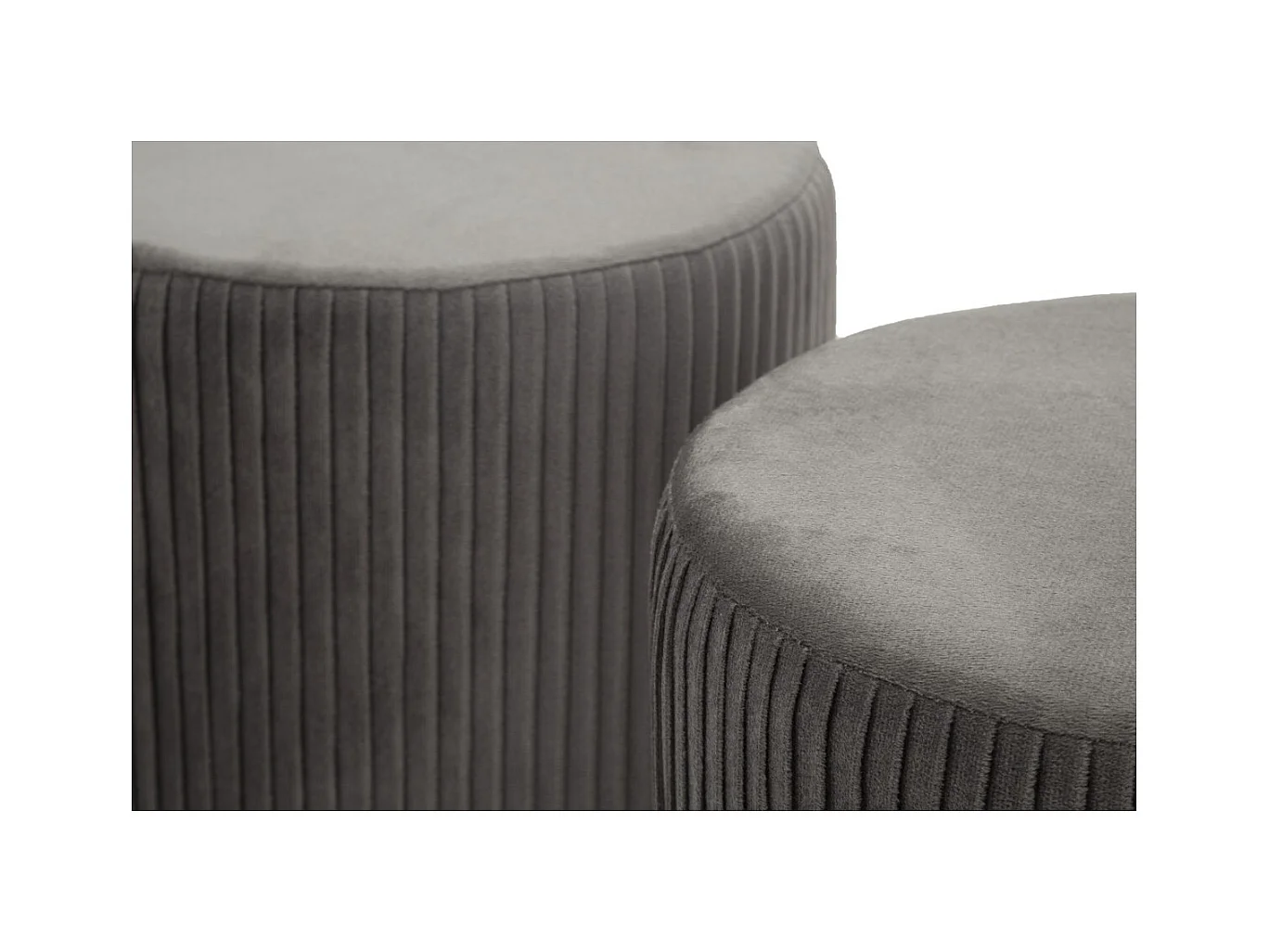 Ławka z Miejscem do Przechowywania MF875, Szary, 80x37x42 cm, Epikasa