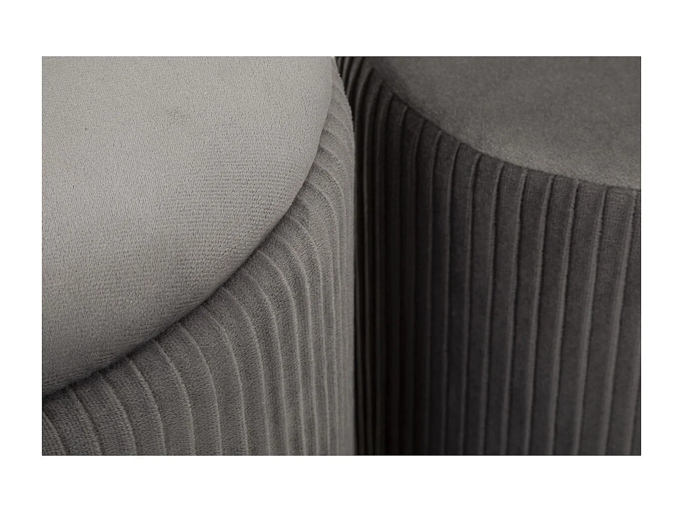 Ławka z Miejscem do Przechowywania MF875, Szary, 80x37x42 cm, Seven Design