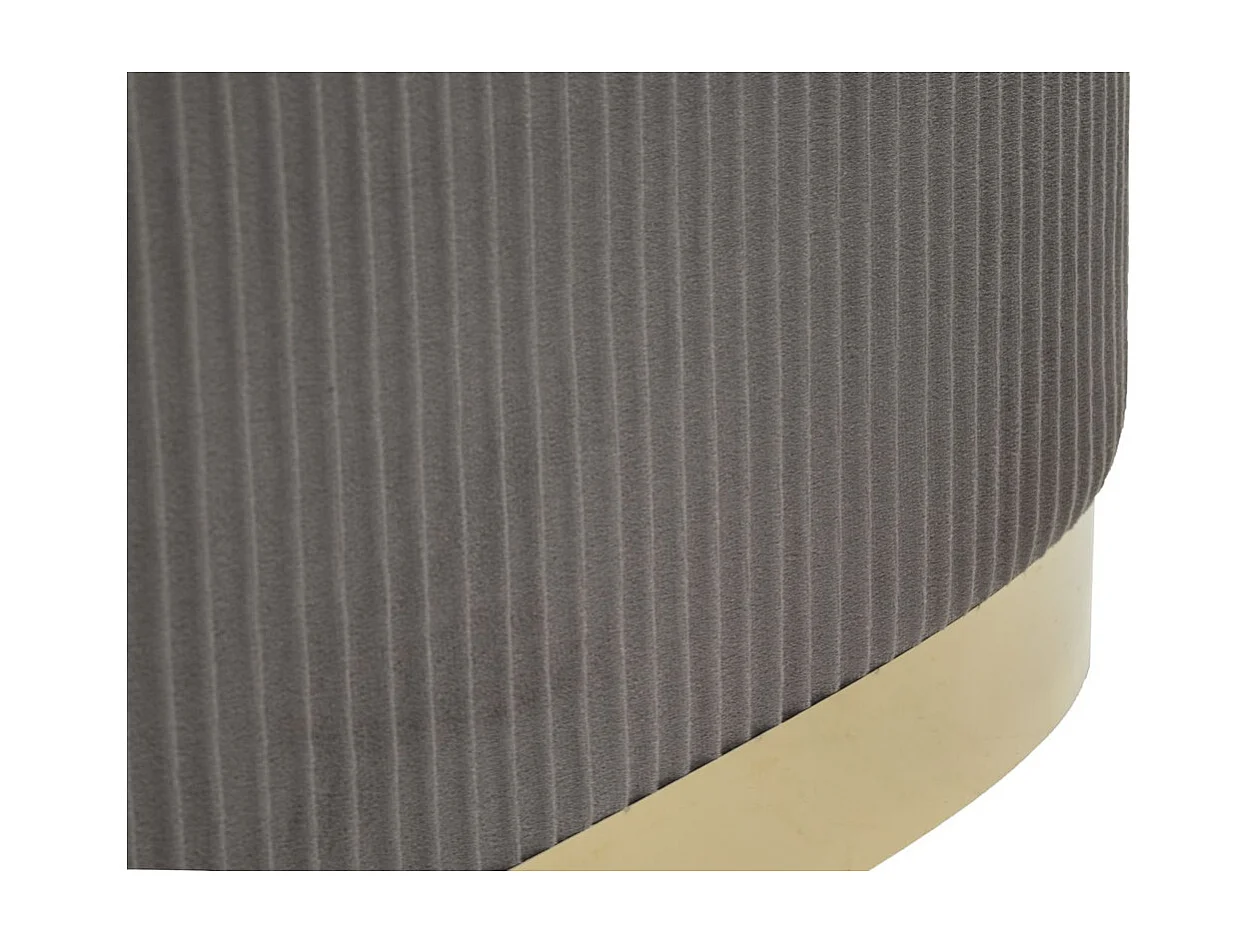 Ławka z Miejscem do Przechowywania MF875, Szary, 80x37x42 cm, Seven Design