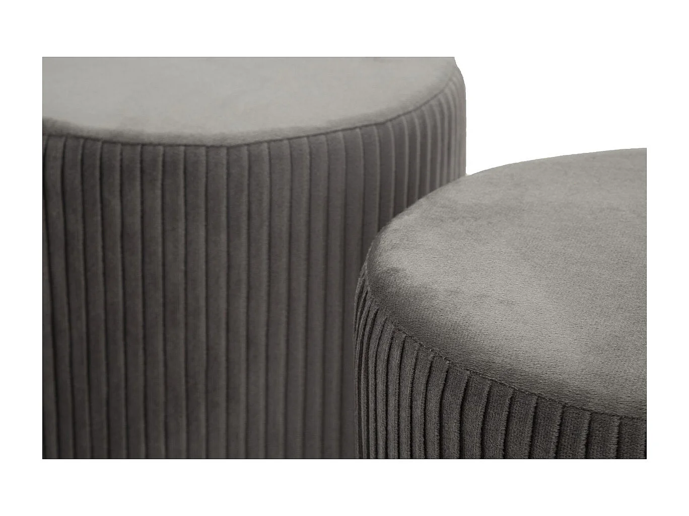 Ławka z Miejscem do Przechowywania MF875, Szary, 80x37x42 cm, Seven Design