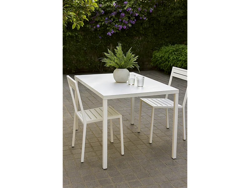 Table de jardin métal 4 places Summer