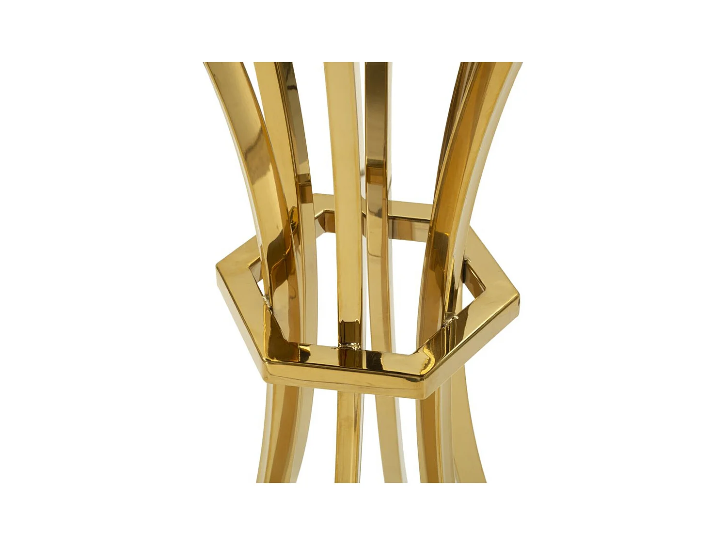 Mesa MF878, Oro, 108x108x60 cm, Epikasa