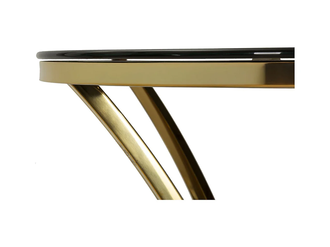 Mesa MF878, Oro, 108x108x60 cm, Epikasa