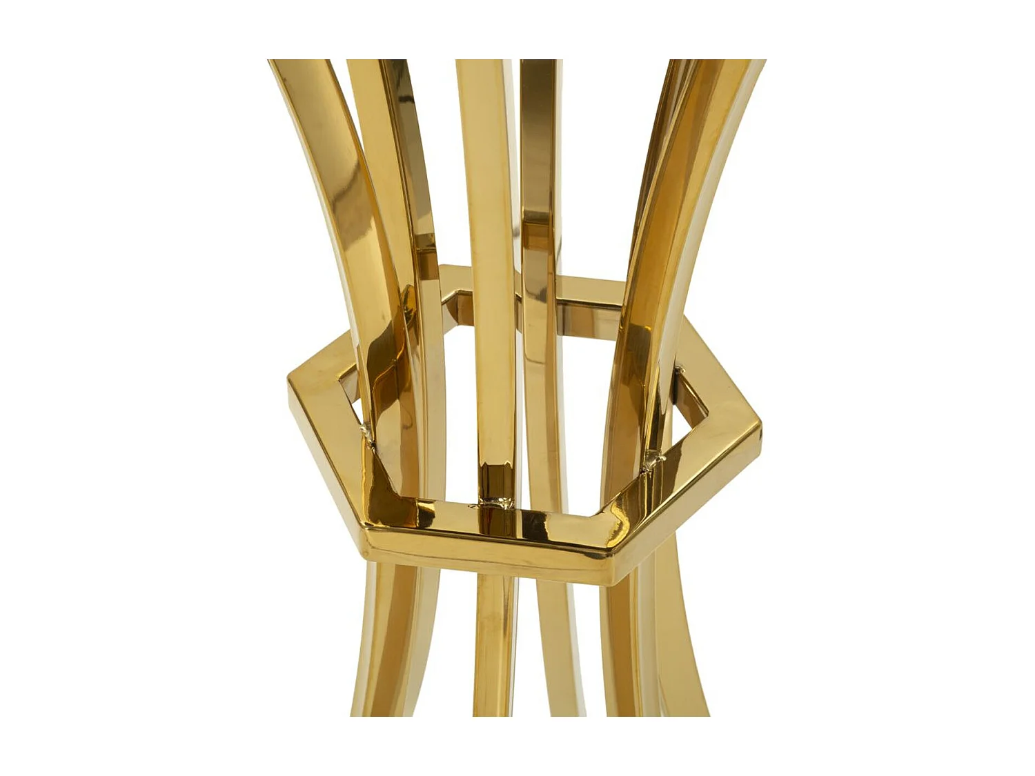 Tafel MF878, Goud, 108x108x60 cm, Epikasa