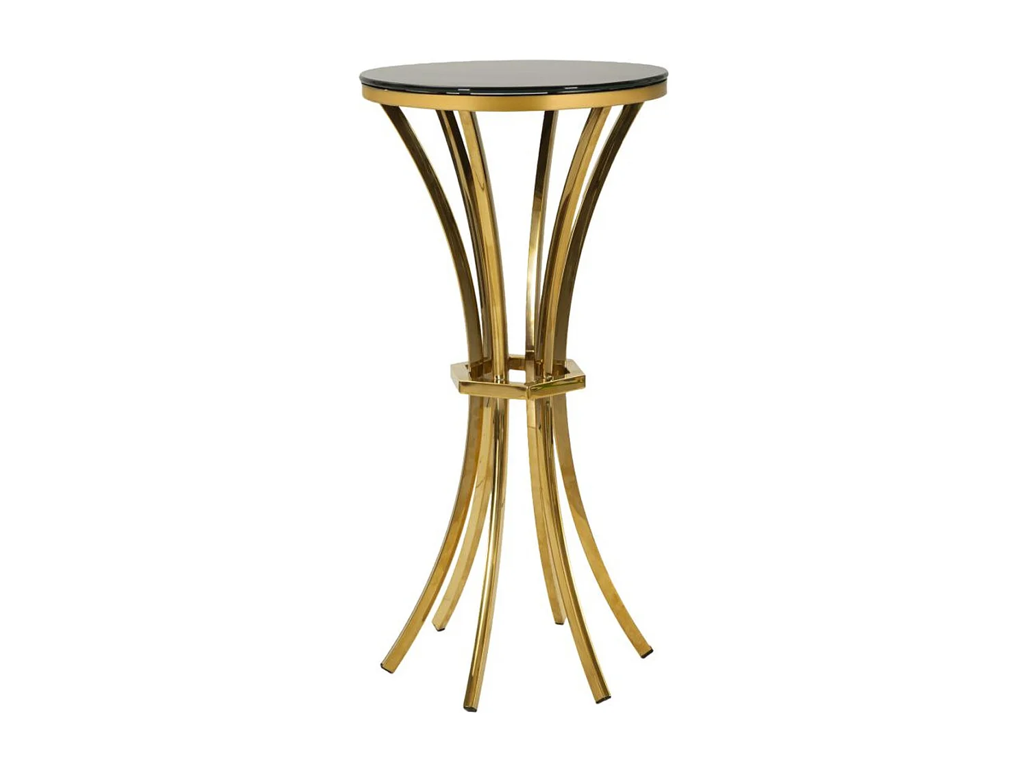 Stolik MF880, Złoto, 40x40x81 cm, Seven Design