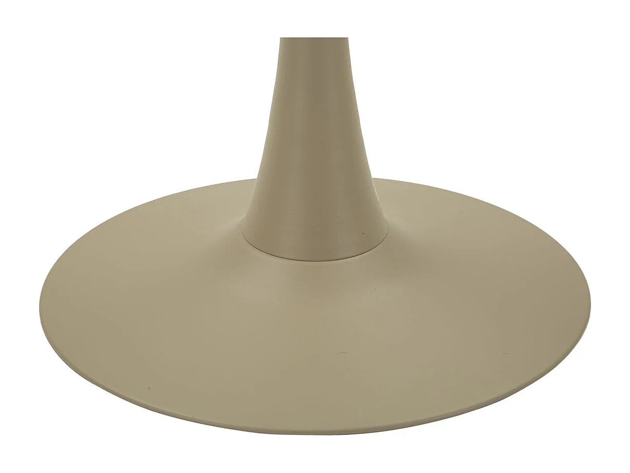 Stolik barowy MF889, Beżowy, 60x60x106 cm, Seven Design