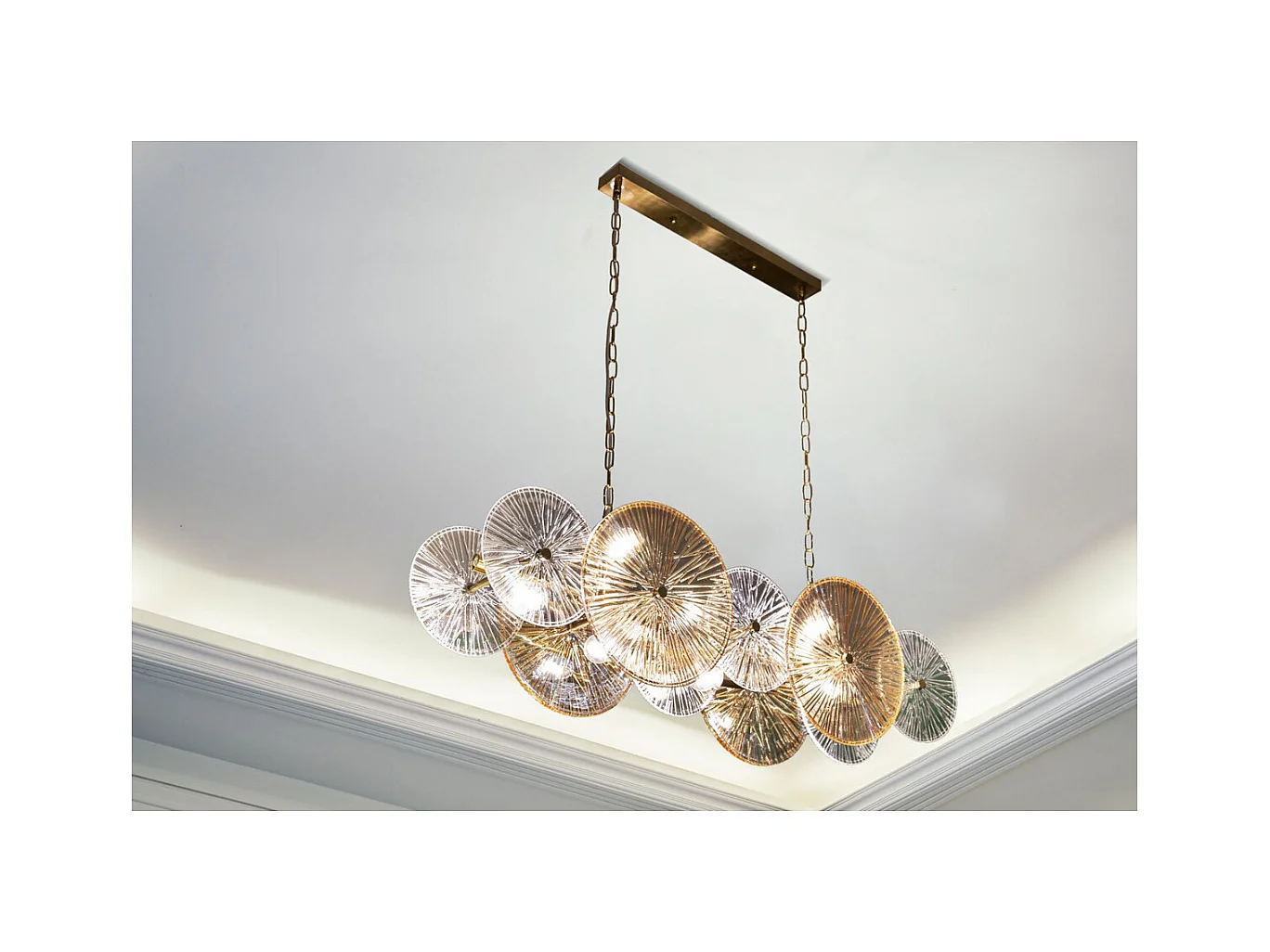 Hanglamp MF917, Bruin, 100x23x28 cm, Epikasa