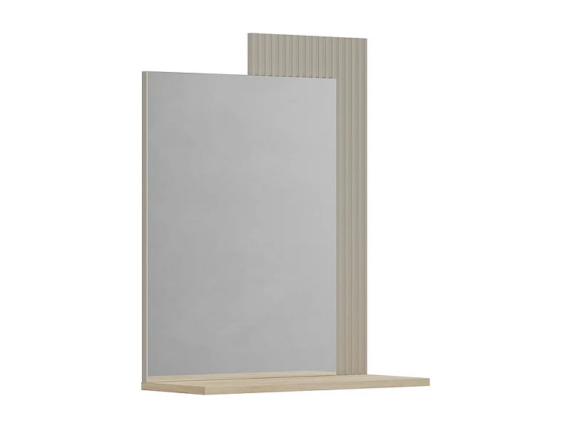 Lustro w Ramie Lucrezia, Beżowy, 65x26x84 cm, Epikasa