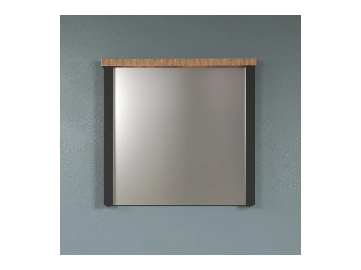 Espelho com Moldura Enna, Castanho, 73x7x69 cm, Epikasa