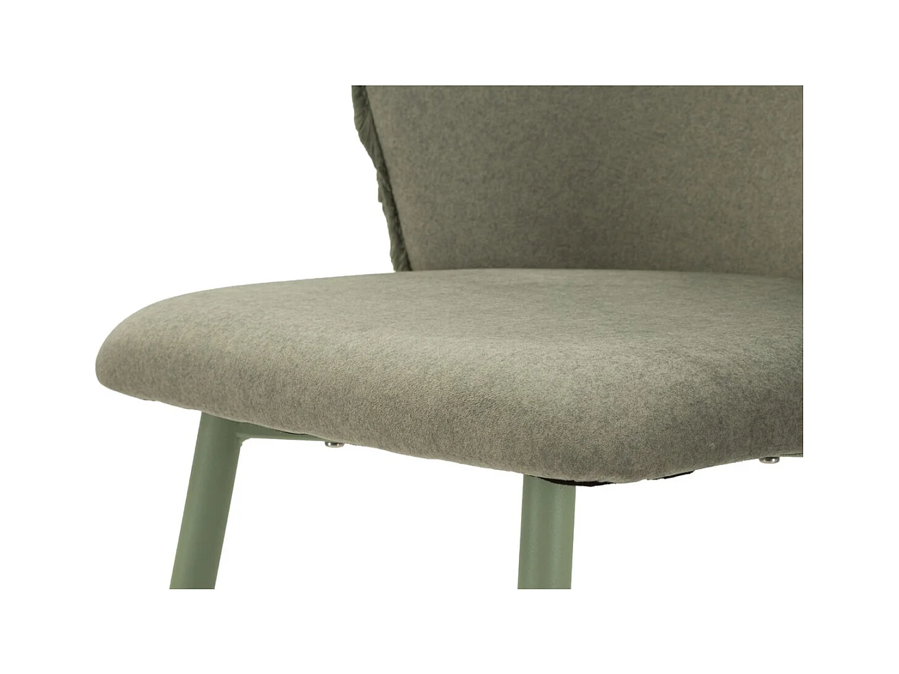 Zestaw 2 wysokich stołków MF884, Zielony, 55x58x106 cm, Epikasa