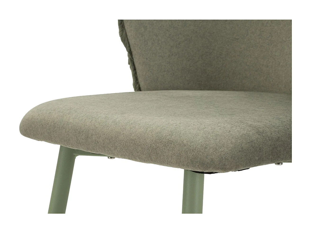 Zestaw 2 wysokich stołków MF884, Zielony, 55x58x106 cm, Seven Design