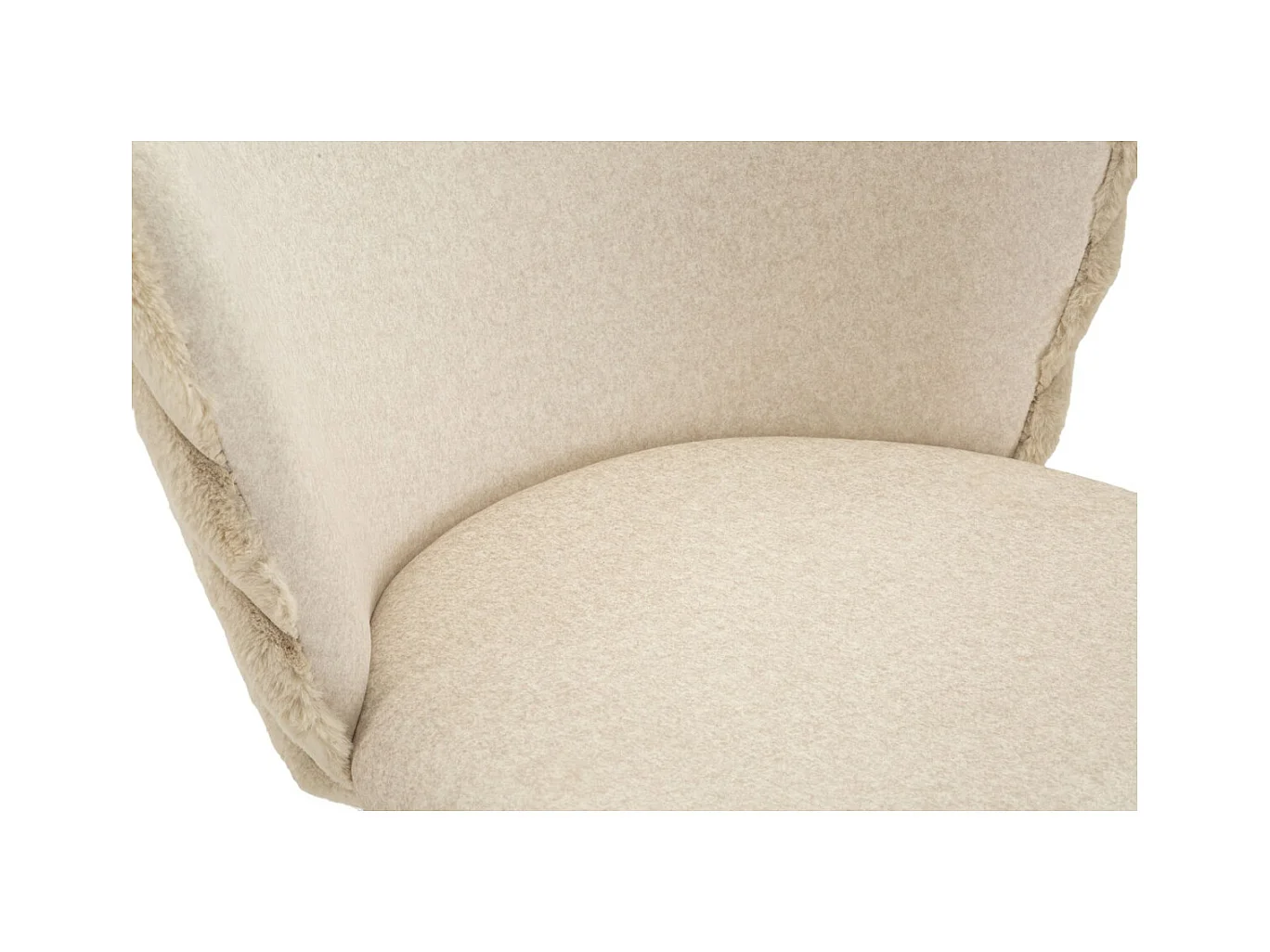 Zestaw 2 wysokich stołków MF883, Beżowy, 55x58x106 cm, Epikasa