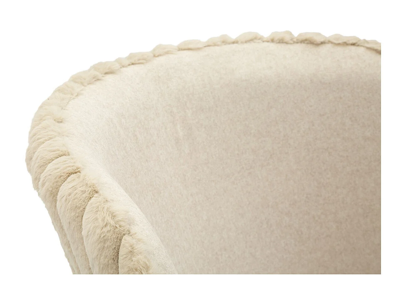 Lot de 2 Tabourets Hauts MF883, Beige, 55x58x106 cm, Seven Design