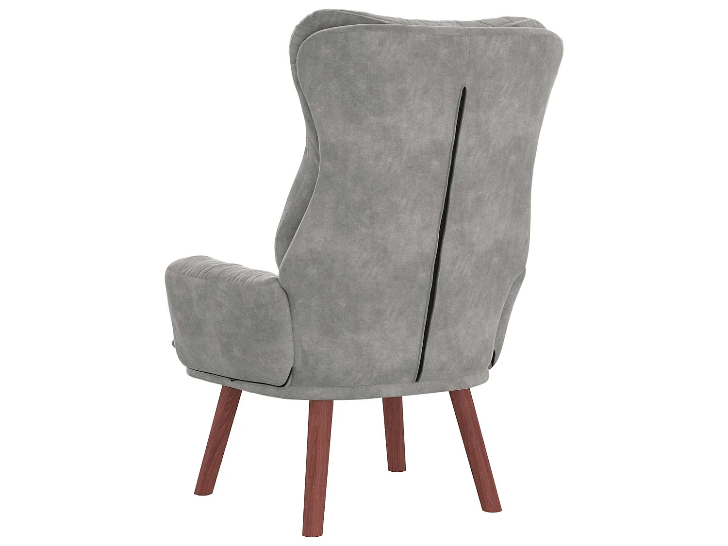 poltrona Grigio chiaro 69 x 74 x 93 cm Velluto