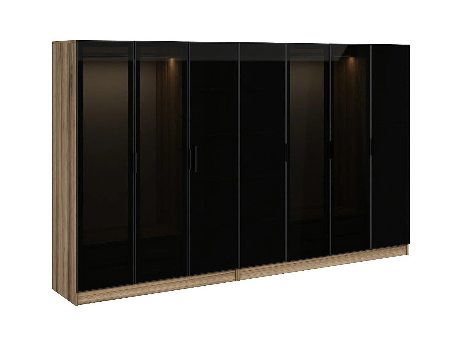 Armario Kale-7653 humo 80x190x45 cm