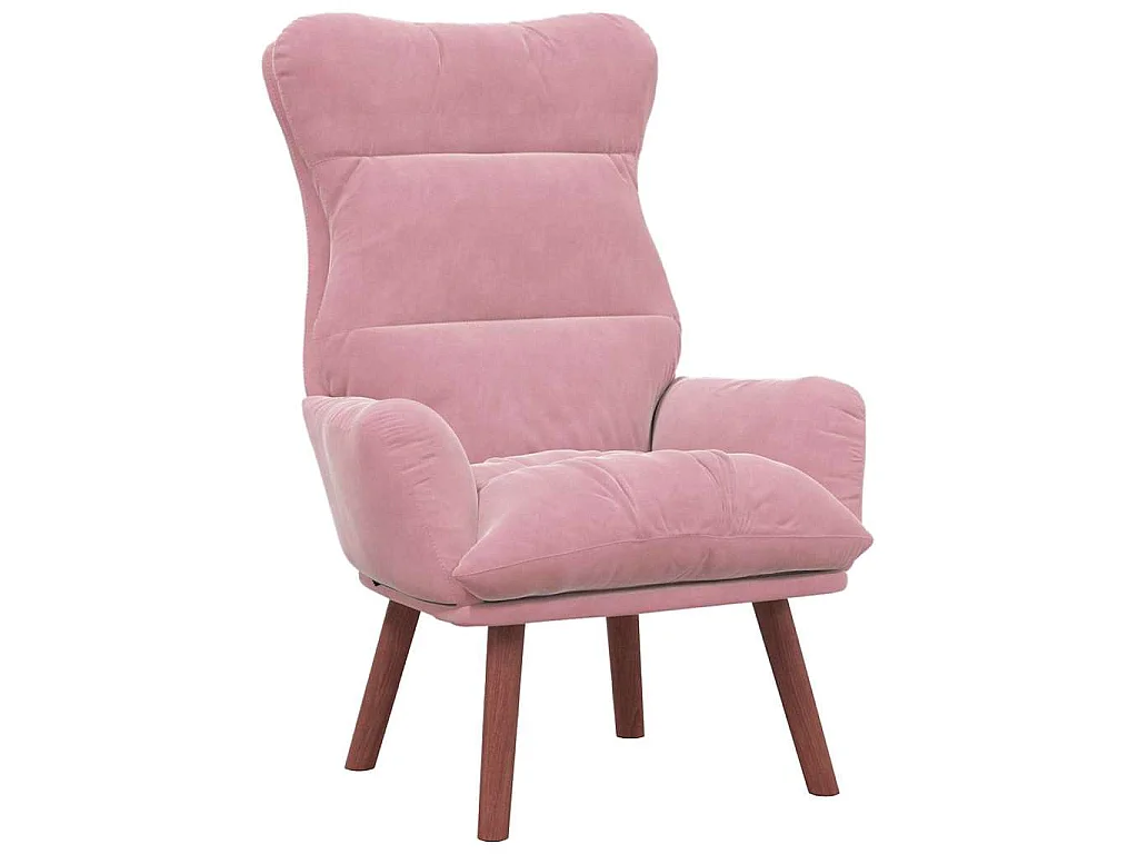 fauteuil Rose 69 x 74 x 93 cm Velours