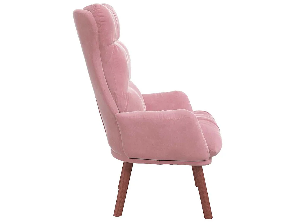 fauteuil Rose 69 x 74 x 93 cm Velours
