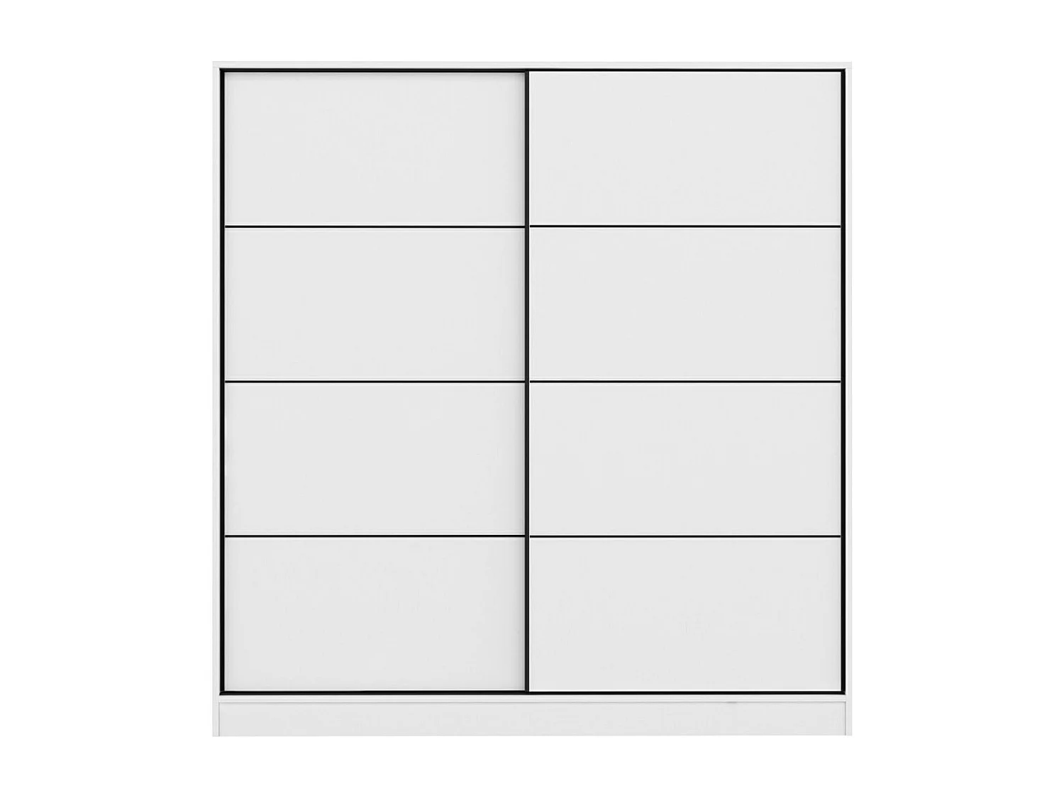 Armario Kale-3960 blanco 180x210x52 cm